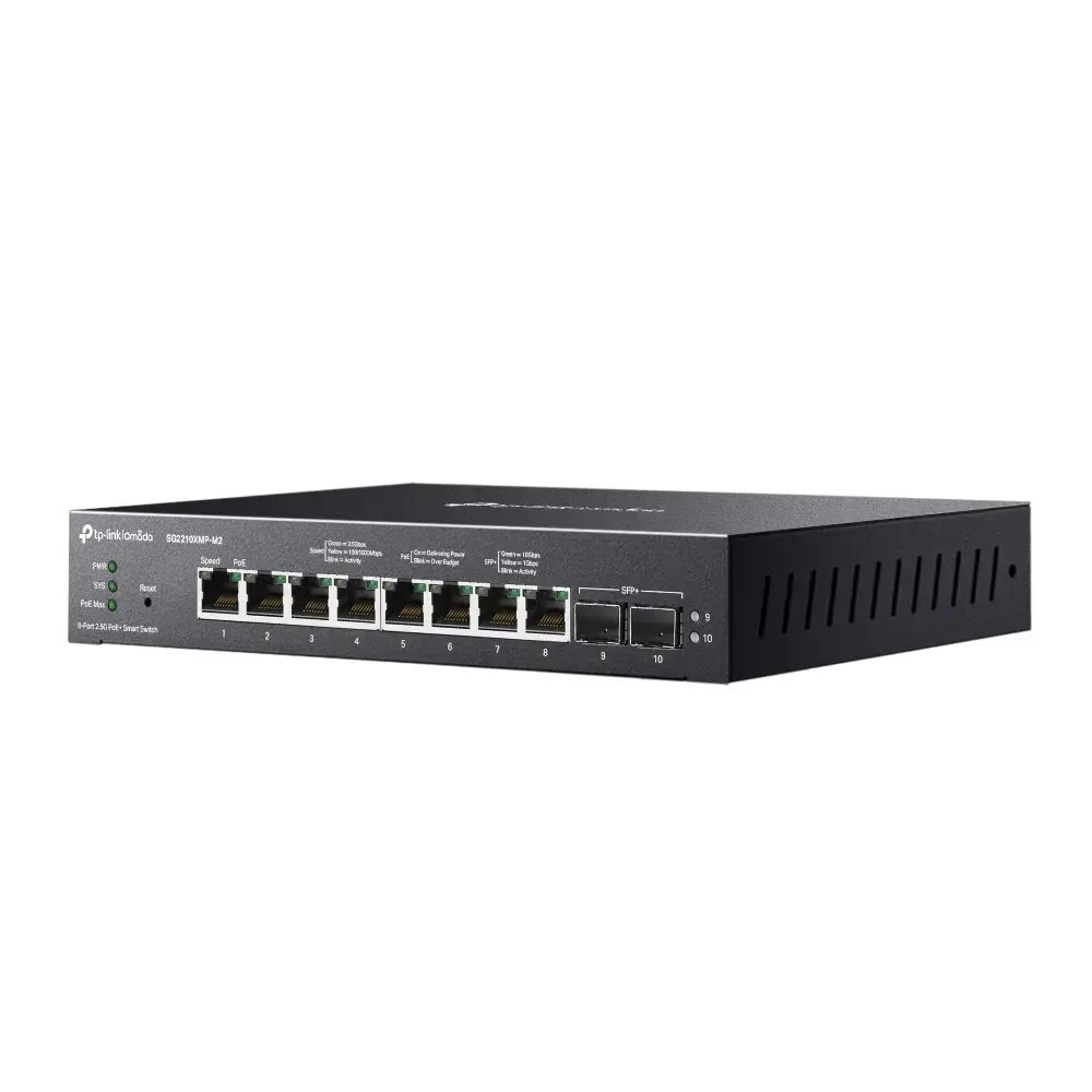 TP-Link Omada SG2210XMP-M2 управляемый коммутатор Photo 2