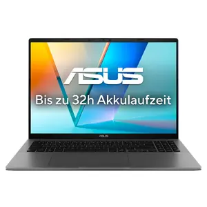 Ноутбук ASUS Vivobook S16 S3607VA-RP142W, 16" WUXGA, Intel Core 7 240H, 16 ГБ ОЗУ, 1 ТБ SSD, Windows 11 Home, серый