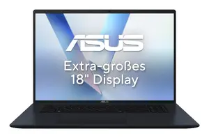 ASUS Vivobook 18 M1807GA-S8068W Laptop, 18" WUXGA, AMD Ryzen AI 7 445, 16GB RAM, 1TB SSD, Windows 11 Home, Blue