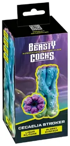 Masturbator Beasty Cocks Cecaelia Stroker — Liquid Silicone, 14 cm insertion, closed tunnel