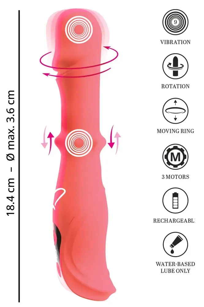beau cœur Oryvia Slide Ring V вибратор Photo 12