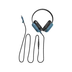 Проводные наушники STM Hear-O с разъемом USB-C - Черный/Синий