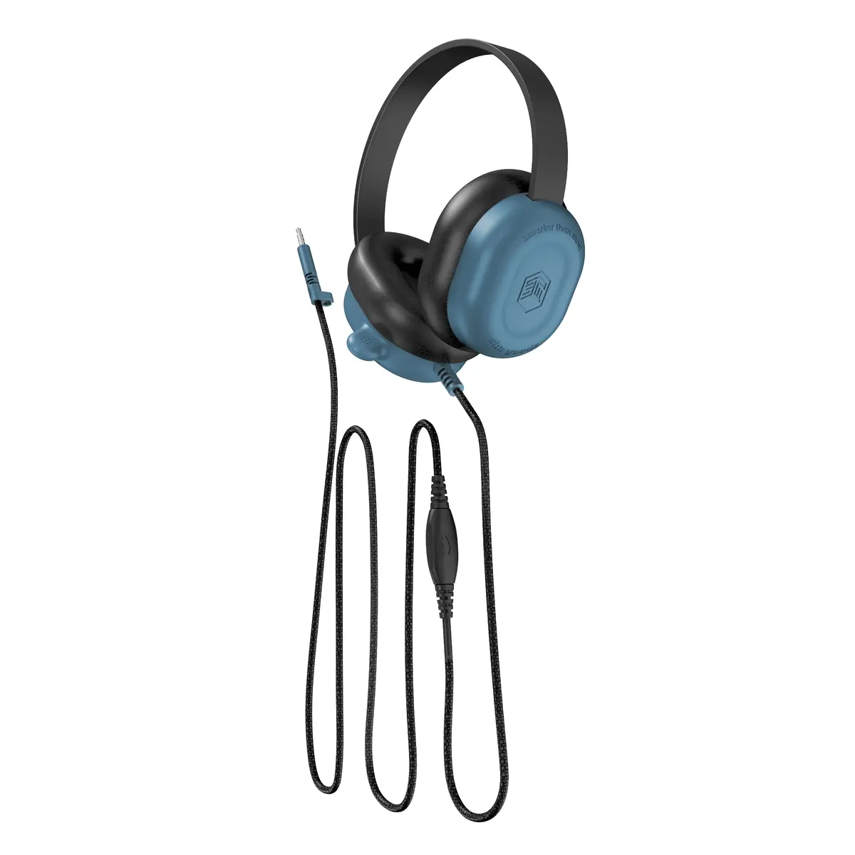 Проводные наушники STM Hear-O USB-C - Черный/Синий Photo 2