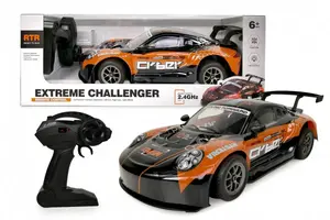 Radio Control Car Artyk Car R/C orange – remote-controlled toy car, battery-powered, model 176982