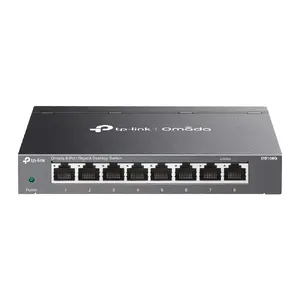 TP-Link Omada DS108G Unmanaged Gigabit Ethernet Network Switch with 8 Ports
