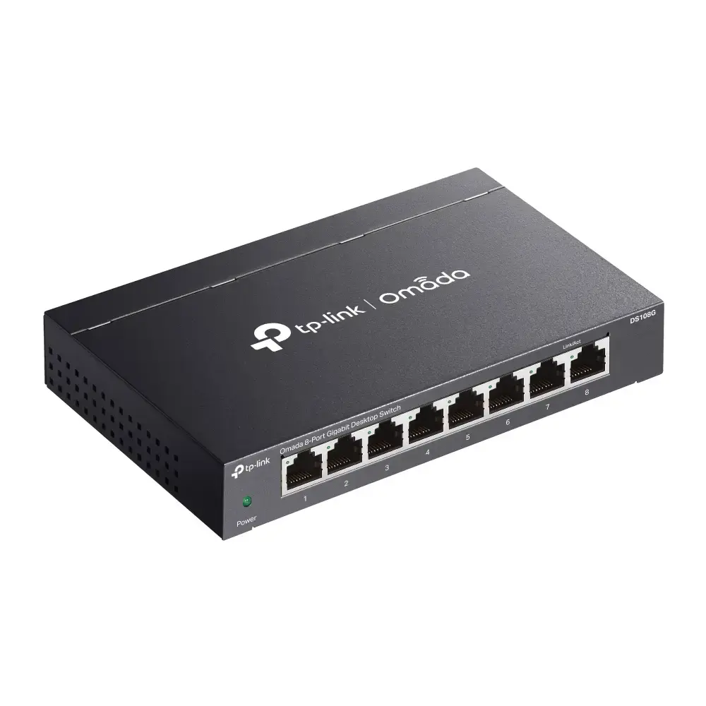 TP-Link Omada DS108G 8 portu Gigabit tīkla komutators Photo 4