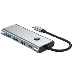 VALUE USB-C Docking Station 7-in-1 with 4K60 HDMI, 3x USB-A, SD/microSD Reader, USB-C PD