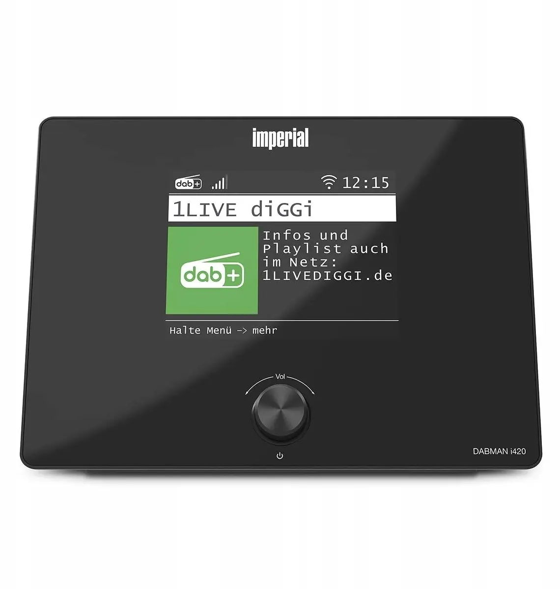Interneta galda radio Imperial DABMANI420BK —
