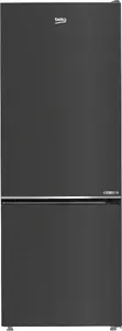 Freestanding refrigerator BEKO B5RCNE565HXBR — 490 L total, 340 L fridge, 150 L freezer, No Frost, LED display, Energy class D