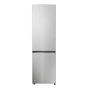 Refrigerator CANDY ECN2CQTEX206 freestanding combi, 409 L total, 289 L fridge, 120 L freezer, No Frost, Stainless steel