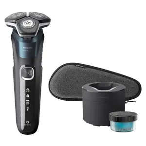 Электробритва Philips SHAVER Series 5000 S5889/50 для влажного и сухого бритья с базой для очистки
