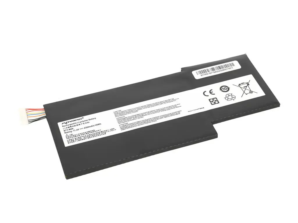 Akumulators MSI GF63 / GF75 klēpjdatoram