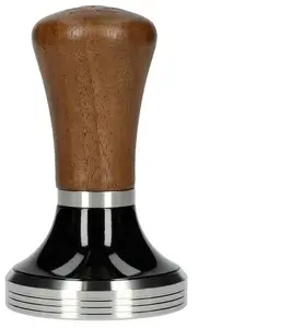Coffee Tamper Barista Space 58mm with Wooden Handle — Barista Space