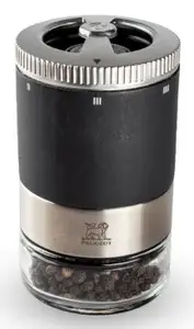 Peugeot Maestro Pepper Grinder, Graphite and Transparent