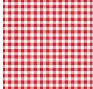 Paper napkins Papstar Vichy Karo 330 x 330 mm red printed, 3-ply, quarter fold (MPN 82763)