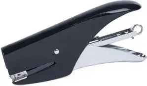 Stapler pavo 8039128, metal office stapler, 16-sheet capacity, black, open and closed stapling
