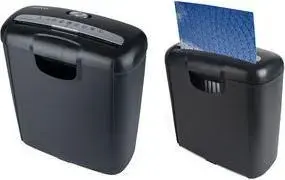 Уничтожитель документов pavo Stripcut 6 (8038770) — ширина полосы 6 мм, 6 листов A4, ширина загрузки 220 мм, чёрный
