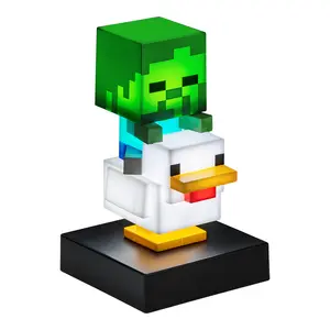 Paladone Minecraft Chicken Jockey Icon decorative lamp PP16289MCF