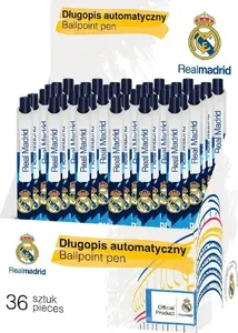 Ballpoint Pen Astra RM-154 Real Madrid 4 — pack of 36, automatic retractable ballpoint