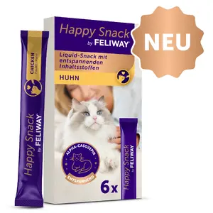 FELIWAY Happy Snack Cat Treats with Chicken, 15 g