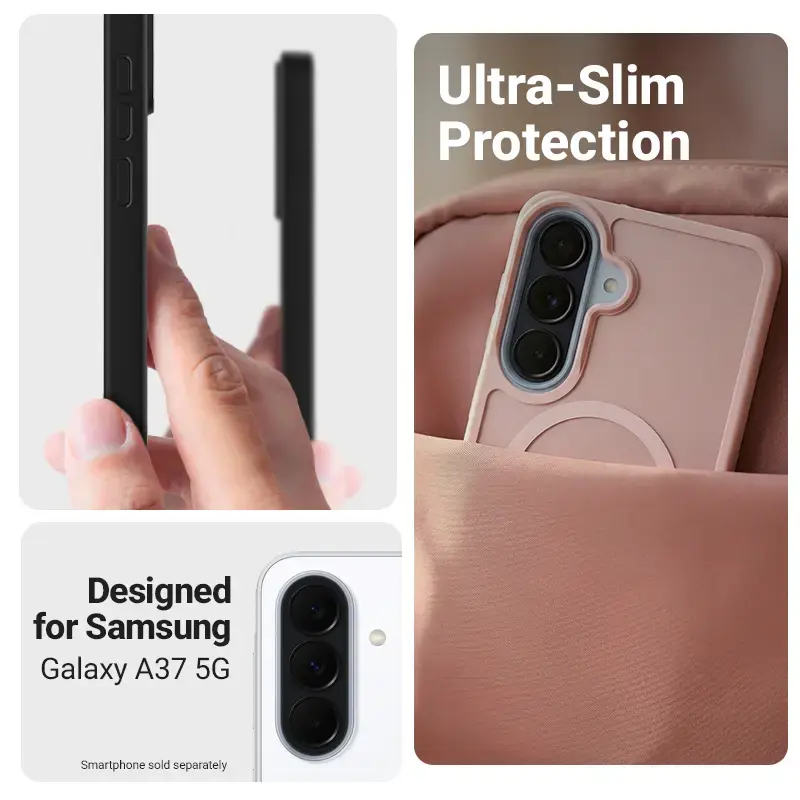 Crong Hybrid Matte Magnetic Case for Samsung Galaxy A37 / A36 Photo 2