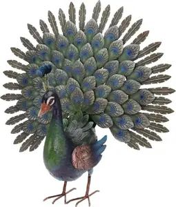 Garden ornament ProGarden decorative peacock sculpture model 557104240 by ProGarden
