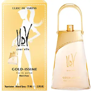 Eau de Parfum Ulric de Varens Gold-Issime for Women, Spray 75 ml