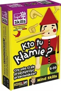 Educational board game Lisciani Mind Skills "Kto tu kłamie?" — logic and social deduction