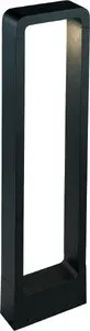 Outdoor bollard lamp NOWODVORSKI THIKA LED model 9118 black, LED lighting