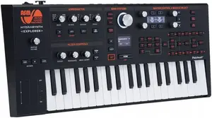 Synthesizer Ashun Sound Machines ASM HYDRASYNTH Explorer – wavetable digital synth with touchscreen and polyphony