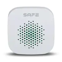 Bezvadu iekštelpu sirēna Safe SAFE38130 — iekštelpu trauksmes sirēna, darbināma ar bateriju, pretvandalas aizsardzība
