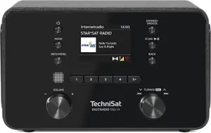 TechniSat Digitradio 550 IR Personal Digital Radio DAB+ FM Black