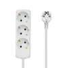 MicroConnect 3-vietīgs Schuko pagarinātājs 1.5 m Photo 2