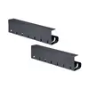 StarTech S2MB-DESK-CABLE-TRAY Under Desk Cable Management 2-Pack Photo 2