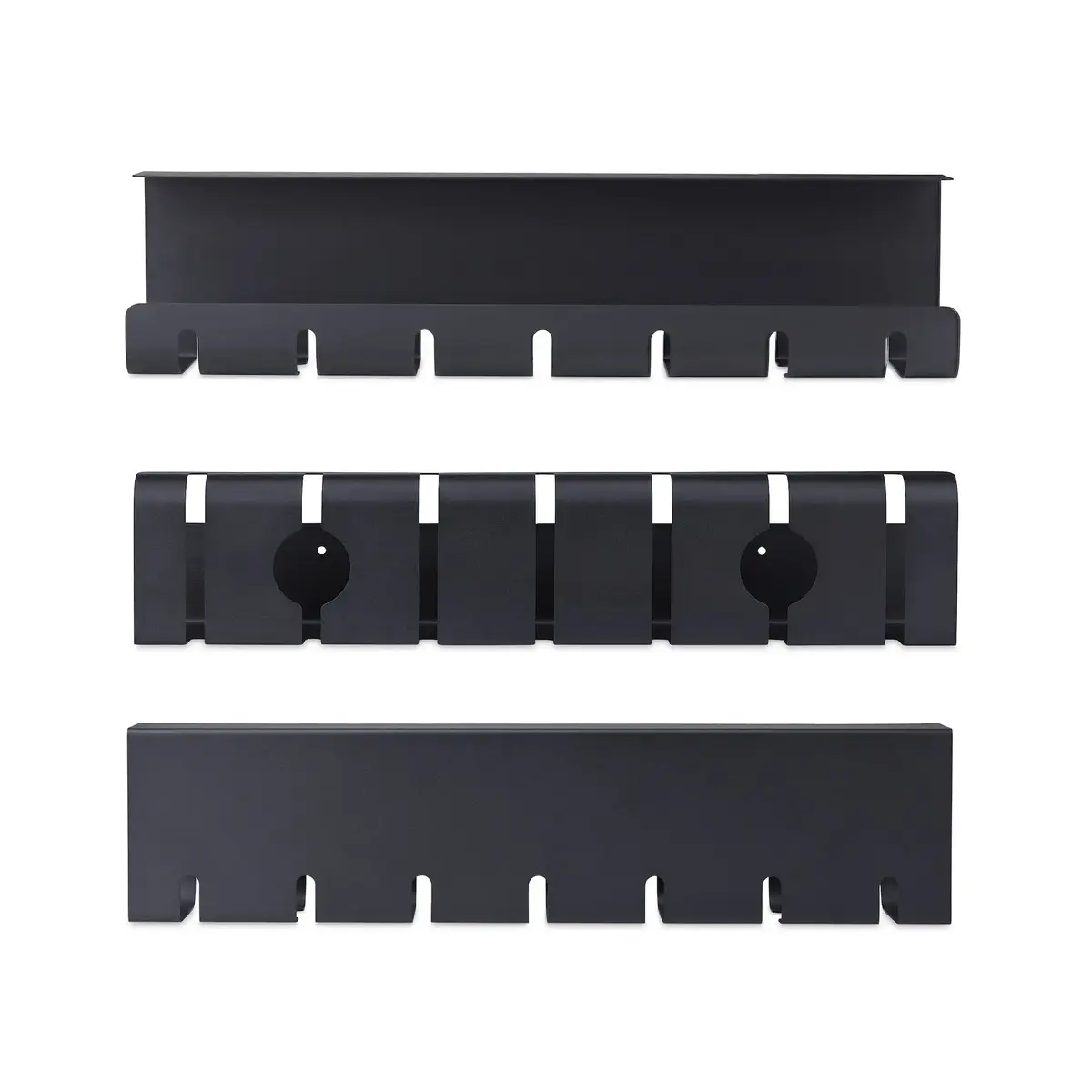StarTech S2MB-DESK-CABLE-TRAY Under Desk Cable Management 2-Pack Photo 3