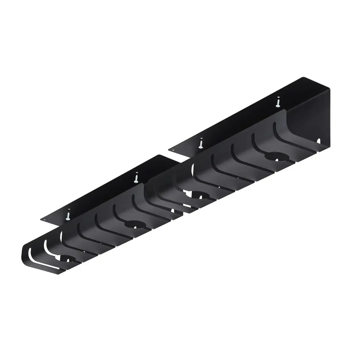 StarTech S2MB-DESK-CABLE-TRAY Under Desk Cable Management 2-Pack Photo 5