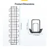 StarTech S1MB-DESK-CABLE-TRAY Kabeļu organizators Photo 6