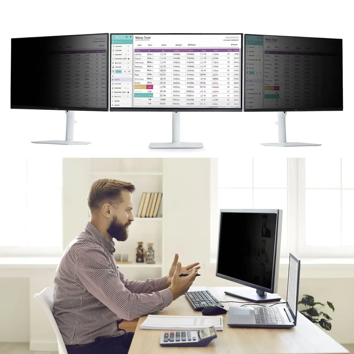 StarTech 24M69-PRIVACY-SCREEN privātuma filtrs 24 collu monitoram Photo 3