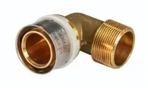 IBP Sigma Li Premium Press Elbow with Male Thread 40mm x 1 1/4 inch