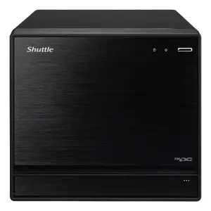 Shuttle XPC cube SB860R8 PC Barebone, Intel B860, LGA 1851, DDR5, 500W, Black