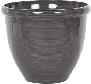 Beliani TESALIA Flower Pot 49 cm Brown
