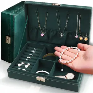 Retoo Jewelry and Watch Organizer Storage Box