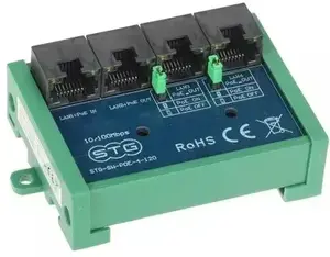Pulsar STG-SW-POE-4-120 4-Port PoE Switch and Extender