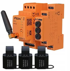Комплект монитора энергопотребления FF WI-MEF-3-40SET Wi-Fi с защитой LK-BZ-3