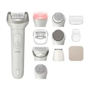Philips BRE750/00 Epilator with 32 Tweezers and Interchangeable Heads