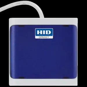 OMNIKEY 5022 Smart Card Reader, USB-C, Dark Blue