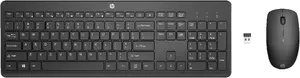 Комплект HP 235 беспроводная клавиатура и мышь, полноразмерная, RF, черный