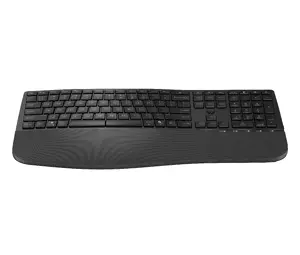 HP 685 Comfort Dual-Mode Full-Size Wireless Keyboard with Bluetooth and RF