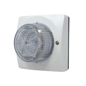 Algo 8128 IP vizuālais trauksmes signāls, vadu, IP66, balts