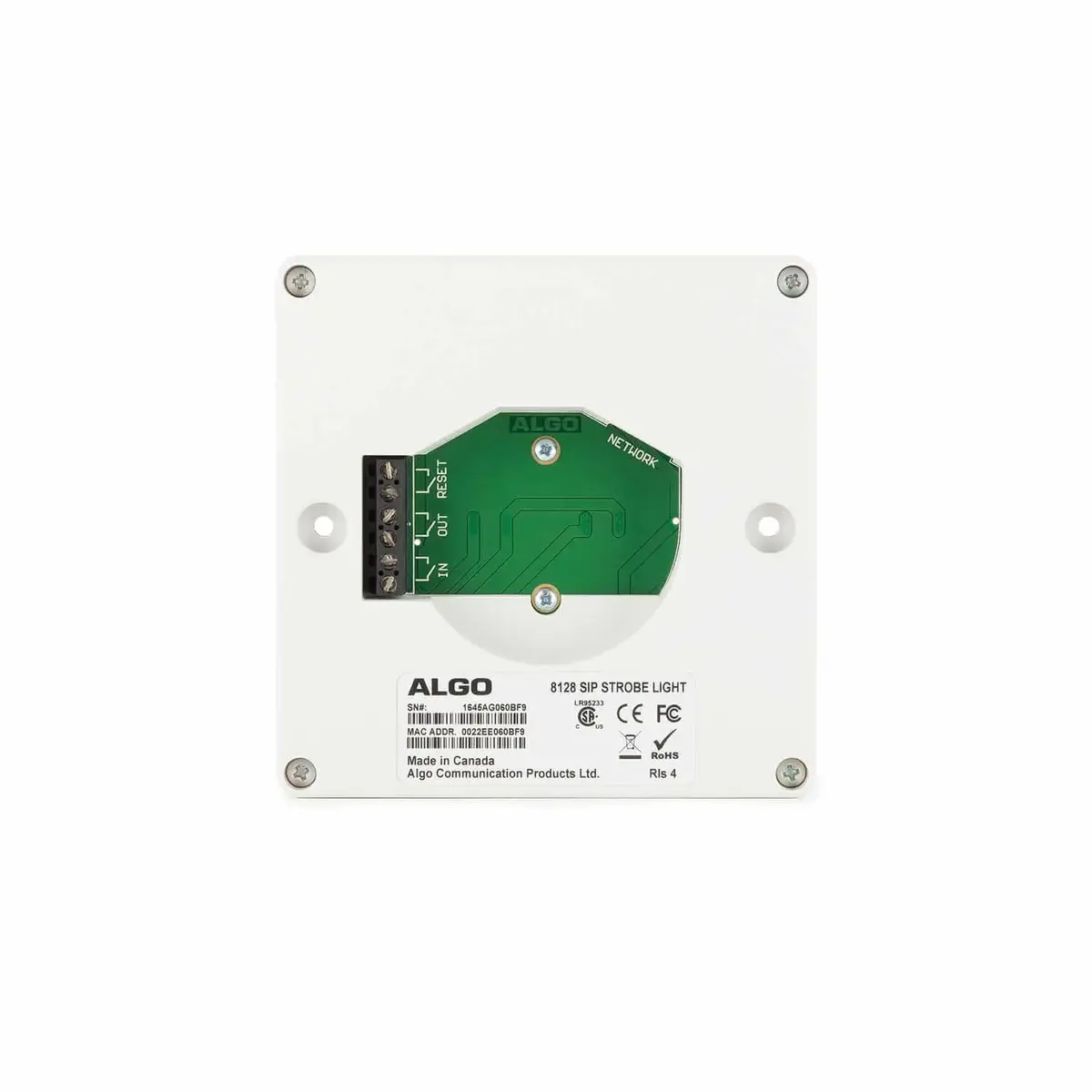 Визуальный оповещатель Algo 8128 IP Photo 4